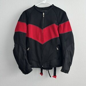 Power-Trip Women’s Corset Back Motorcycle Jacket